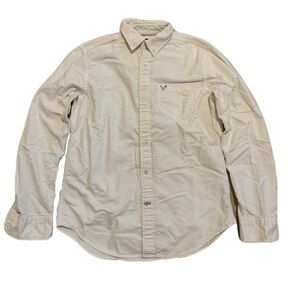 American Eagle Outfitters Athletic Fit Button-Up Shirt - S